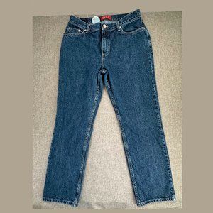 Zena Jeans 12P 100% Cotton Straight Made in USA Mid Rise‎ Denim Pants